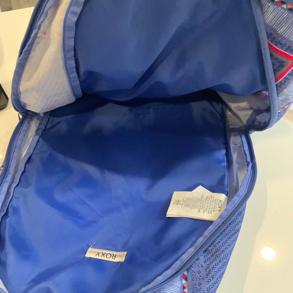 Roxy Lilac Patterned Backpack - Picture 4 of 6